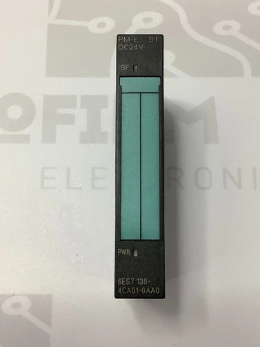 6ES71384CA010AA0 - SIEMENS - 6ES7138-4CA01-0AA0 Power mod.   REFURBISHED
