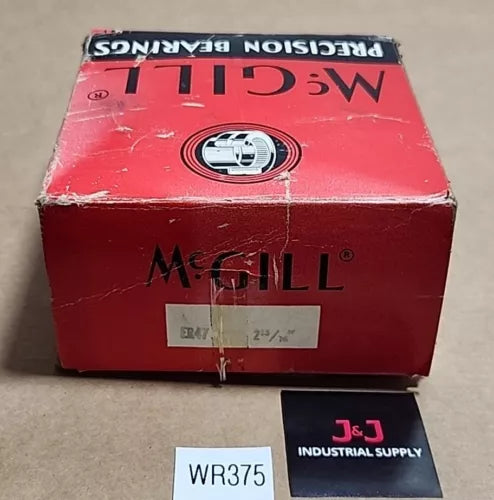 *BRAND NEW* McGill ER47 Bearing Insert w/ Snap Ring 2-15/16" Bore + Warranty!