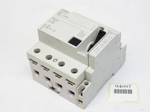 Siemens FI-Schutzschalter 5SM3344-6 RCCB 40A