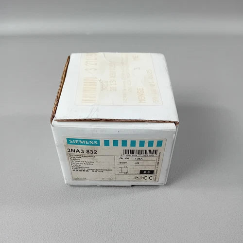 Siemens 3NA3 832 3 St¨¹ck NEU OVP