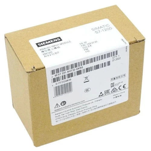 New Siemens 6ES7231-4HF32-0XB0 6ES72314HF320XB0 S7-1200 Analog Input SM 1231