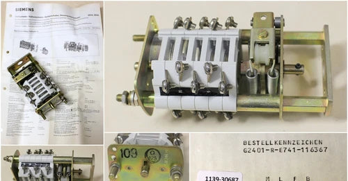 SIEMENS Vielfachschalter 3SV5026-0EZ - 5 Schaltelemente - Vielfachtaster