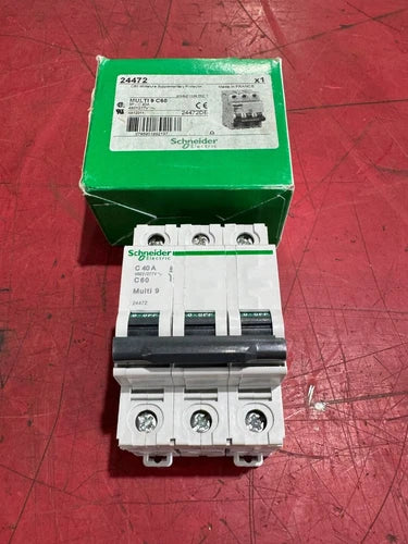 NEW IN BOX SCHNEIDER MINIATURE SUPPLEMENTARY PROTECTOR BREAKER 24472DB