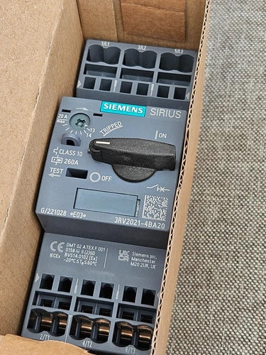 Siemens 3RV2021-4BA20 NEW