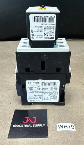 PREOWNED- Siemens 3RT1024-1B Contactor W/ 3RH1921-1HA22 || FAST SHIP & WARRANTY!