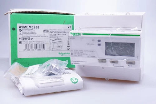 Schneider A9MEM3255  IEM3255 Energiez?hler, 3-phas. 5A, Modbus, 1E/1A  OVP