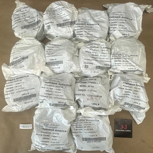 (14) Habasit America MAM-5E Machine Tape 50mm X 3.157m 3030-10-000-0591