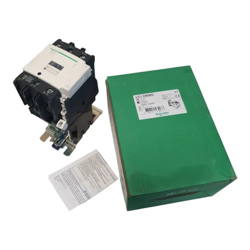 SCHNEIDER ELECTRIC LC1 D80BD Contacto 043997 37kW- 400V 60HP - 460V