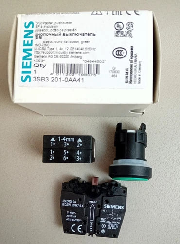Siemens 3SB3 201-0AA41 NEU OVP