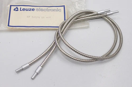 2x LEUZE GF 500/4LS-MS Sensor Kabel Glass Fiber Glasfaser GF500/4LSMS OVP
