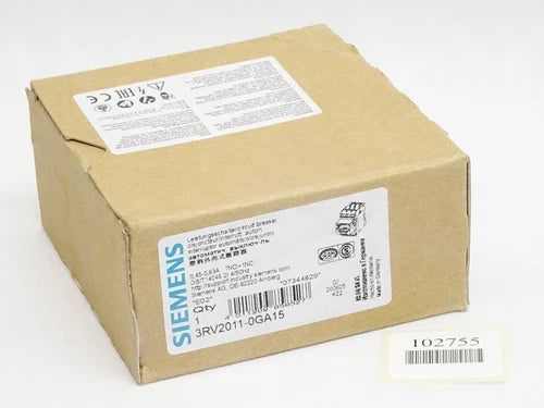 Siemens Leistungsschalter 3RV2011-0GA15 / Neu OVP