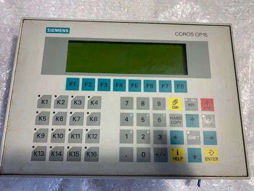 Siemens COROS OP15 Operator Panel OP 15-C1 6AV3515-1MA20-1AA0