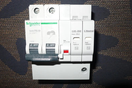 PARAFOUDRE TYPE 2 PARASURTENSEUR SCHNEIDER ELECTRIC Quick PRD 40r 16292 Imax25kA