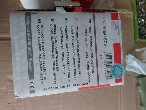 ABB SACE  1SD A064187 R1 N¡ã 1 PACAGE
