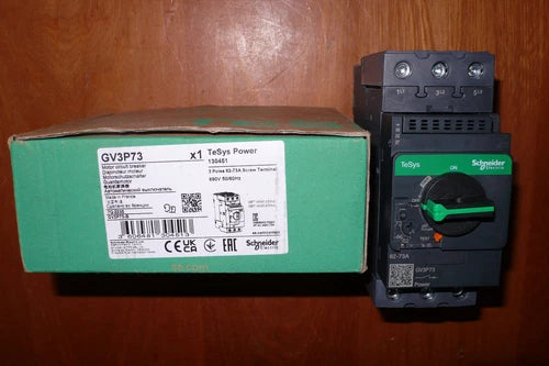 DISJONCTEUR MOTEUR TRIPHASE MONOPHASE 62 ¨¤ 73A SCHNEIDER ELECTRIC GV3P73