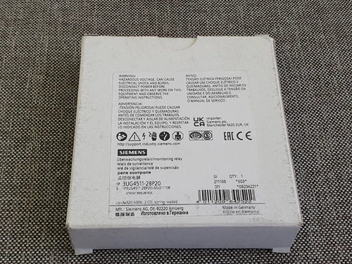 Siemens 3UG4511-2BP20 NEW