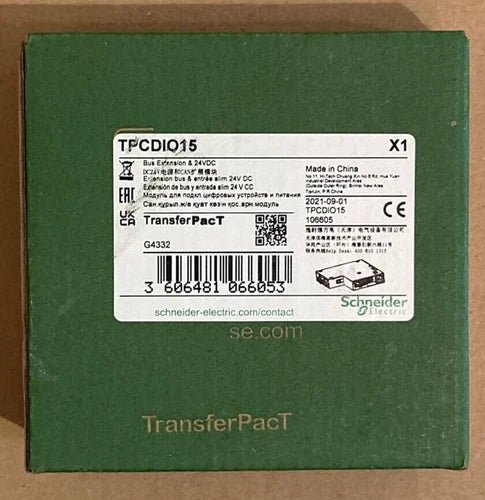 Schneider Electric TransferPacT TPCDIO15 Bus Extension & 24VDC