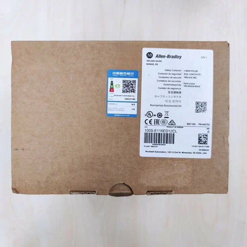 100S-E116ED12CL MCS-E Safety contactor, 116A, 55kW, 100-250V AC/DC coil voltage