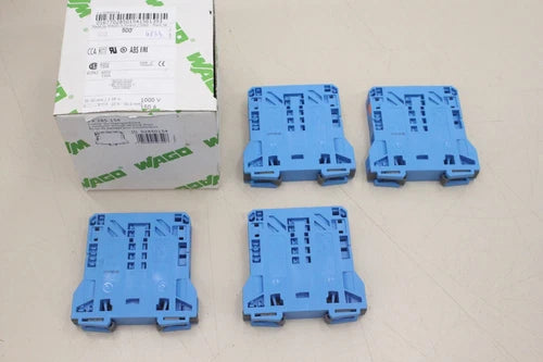 4x WAGO 285 154 1000V 150A 50mm? Durchgangsklemme 285-154 OVP
