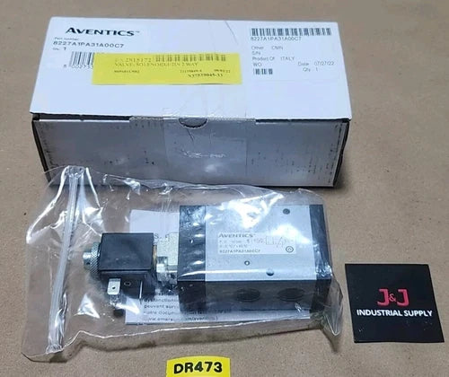 *BRAND NEW* Aventics 8227A1PA31A00C7 2-Way Solenoid Valve 110Vac 5W + Warranty!