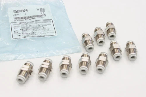 10xSMC? Steckverbinder série KQ2 de 8 mm KQ2E08-00-X2 OVP