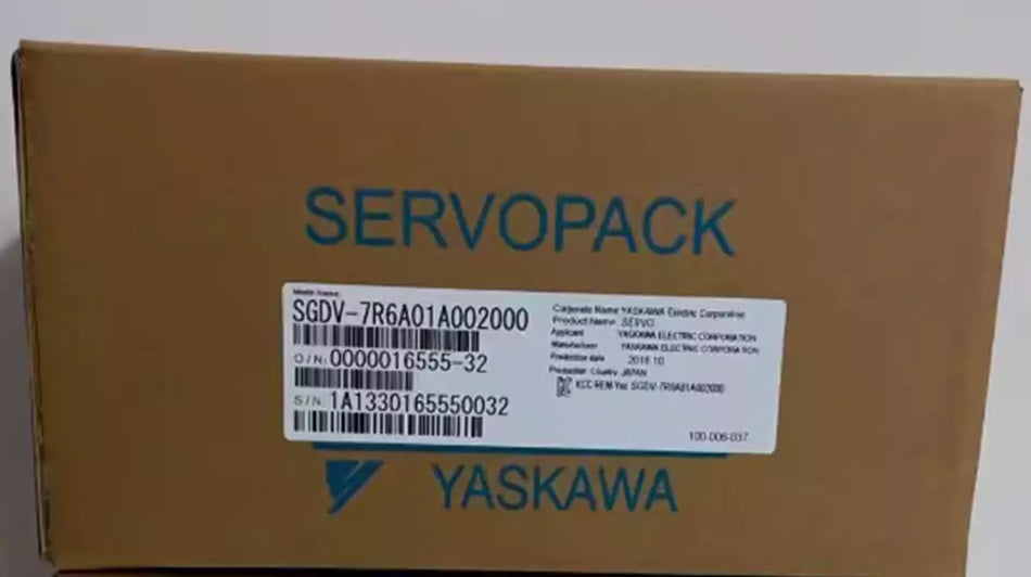 1 peça para Yaskawa SGDV-7R6A01A002000 novo mx1
