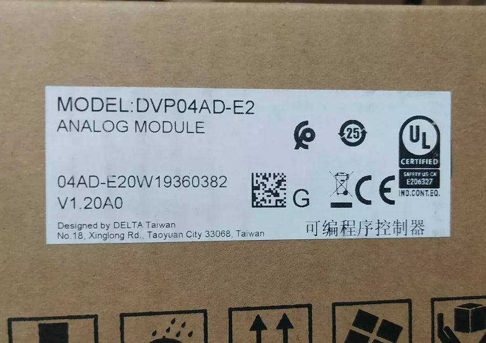 1 PC PARA Delta DVP04AD-E2 Novo mx1