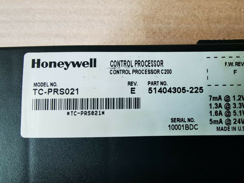 Honeywell TC-PRS021/E