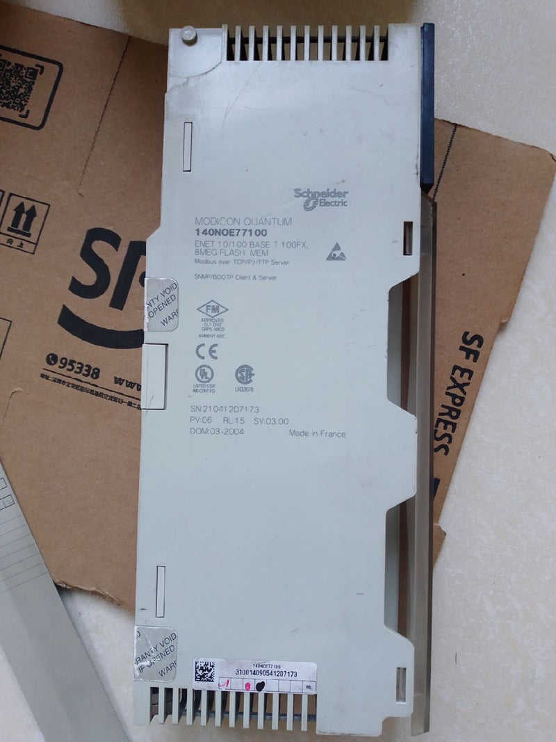 1 PC used For Schneider Electric 140NOE77100
