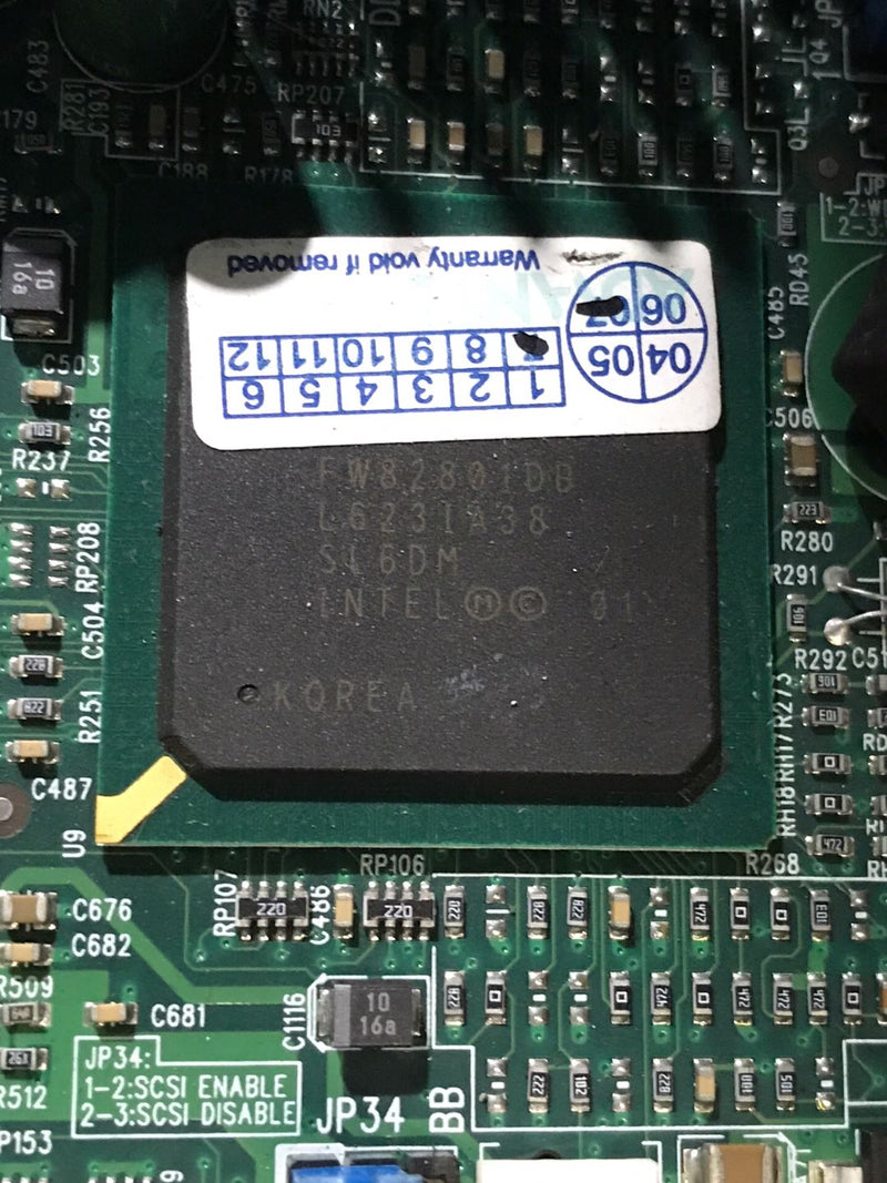 1 PC used For Supermicro X5DA8