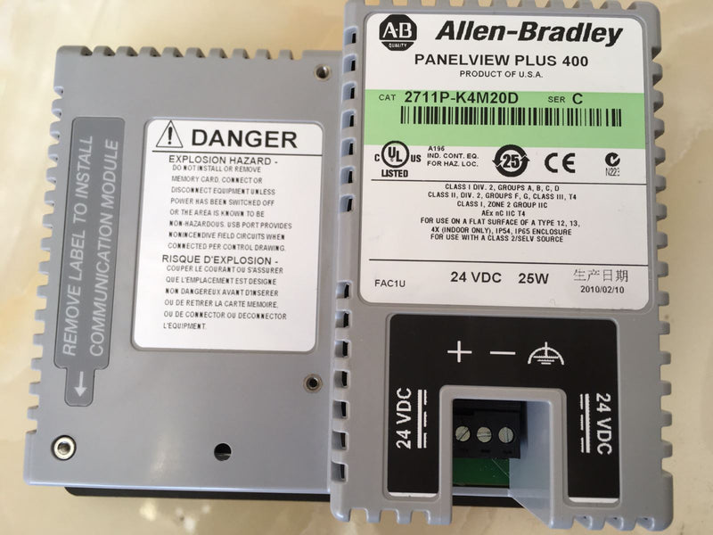 1PC USED Allen Bradley 2711P-K4M20D