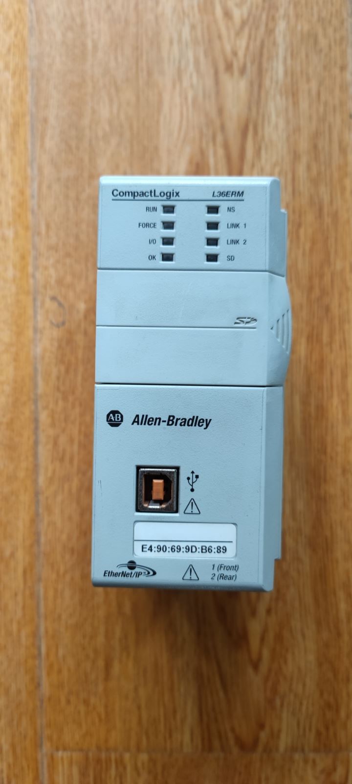 1PCS USED Allen-Bradley 1769-L36ERM