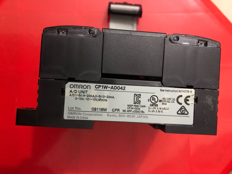 1PC USED Omron CP1W-AD042used