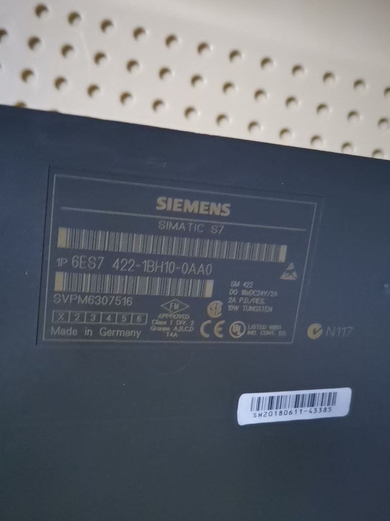 1PC USED Siemens 6ES7422-1BH10-0AA0