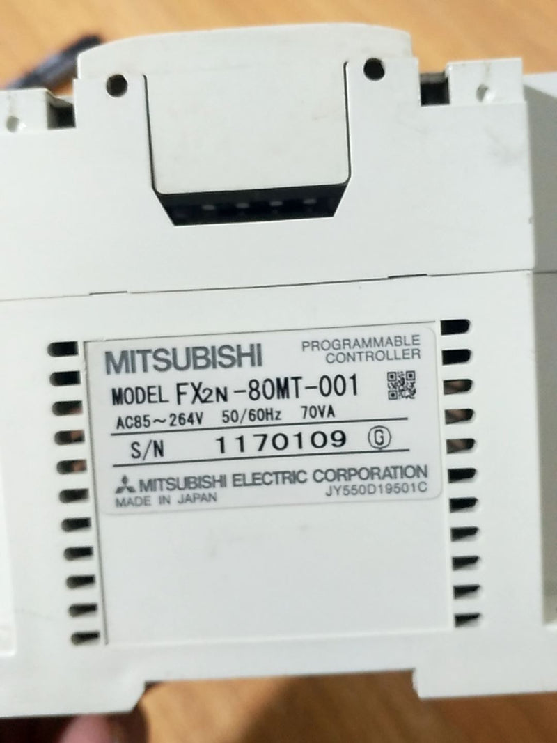 1PC USED Mitsubishi FX2N-80MT-001new