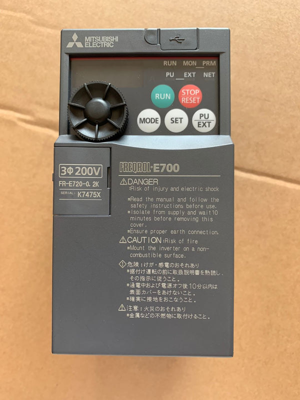 1PC USED Mitsubishi FR-E720-0.2Knew