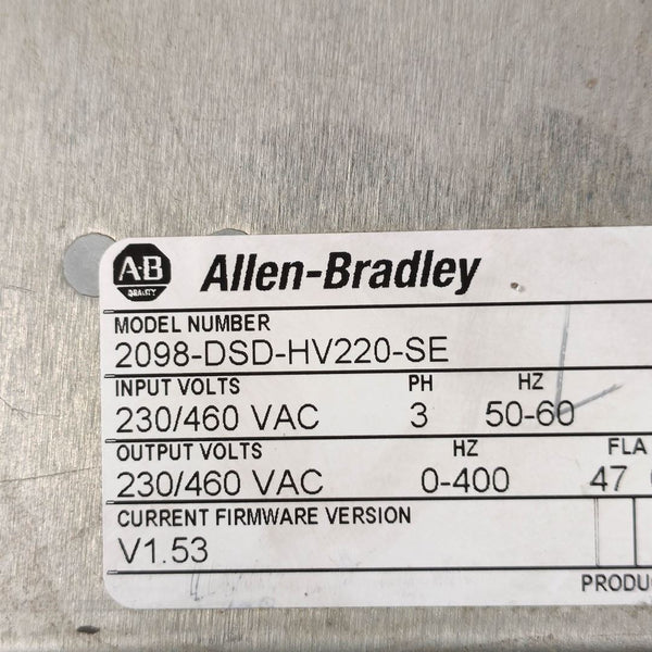 1PCS USED ALLEN BRADLEY 2098-DSD-HV220-SE