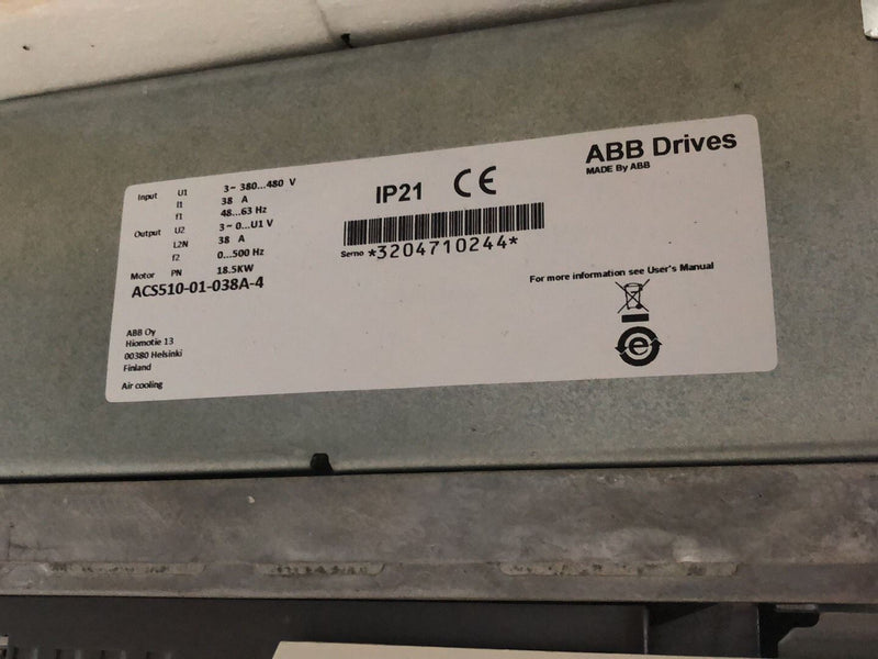 1PC USED ABB ACS510-01-038A-4used