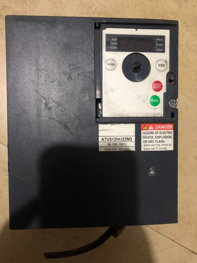 1 PC used For Schneider Electric ATV312HU22M2used