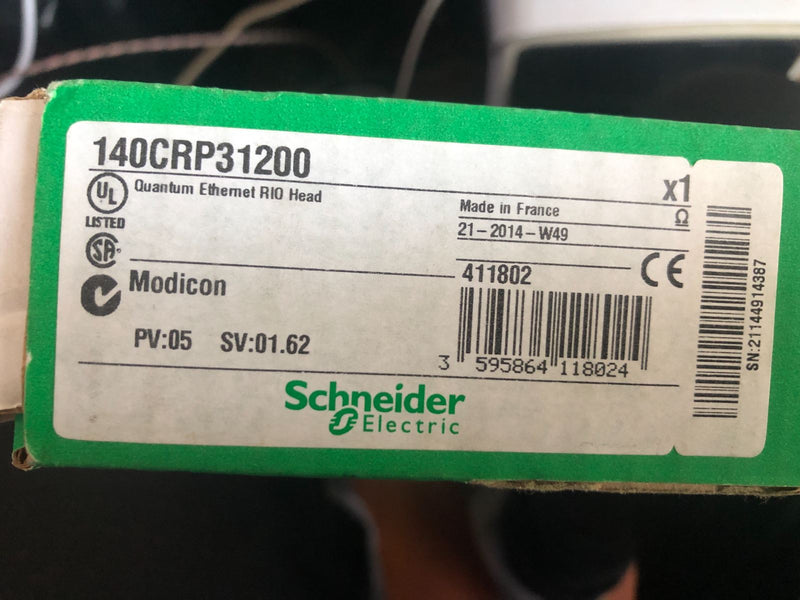 1 PC used For Schneider 140CRP31200new