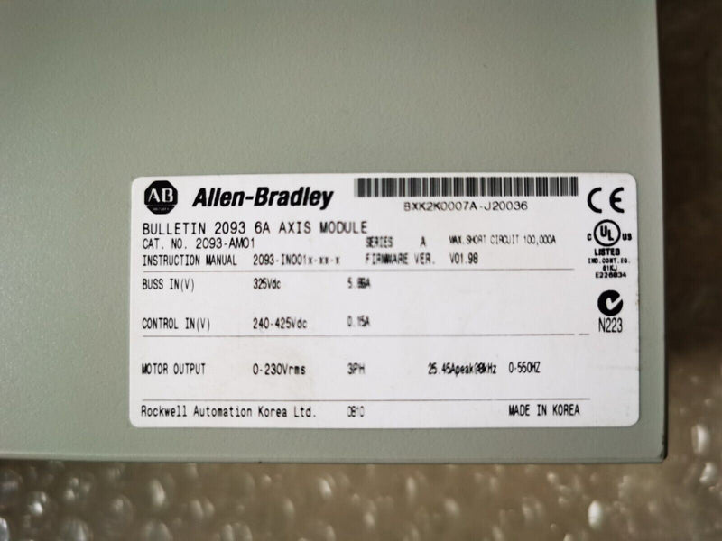 Allen Bradley   2093-AM01