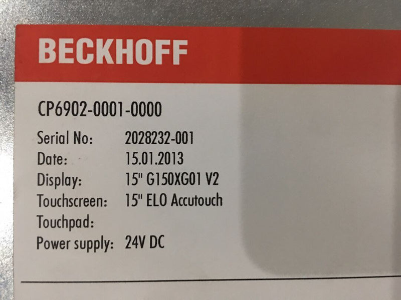 1PC BECKHOFF Module CP6607-0001-0000 used