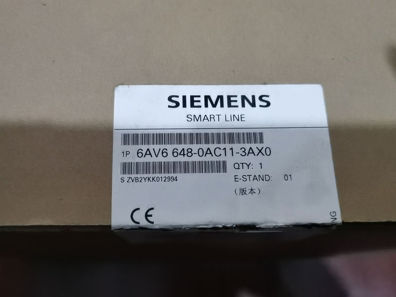 1PCS  Siemens 6AV6 648-0AC11-3AX0 HMI Touch Screen 6AV6648-0AC11-3AX0 New