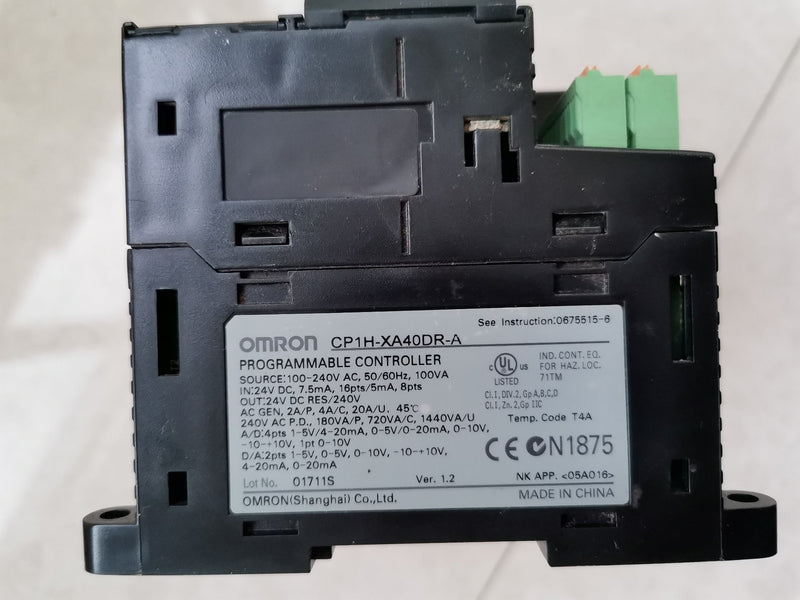 Omron CP1H-XA40DR-A(used)