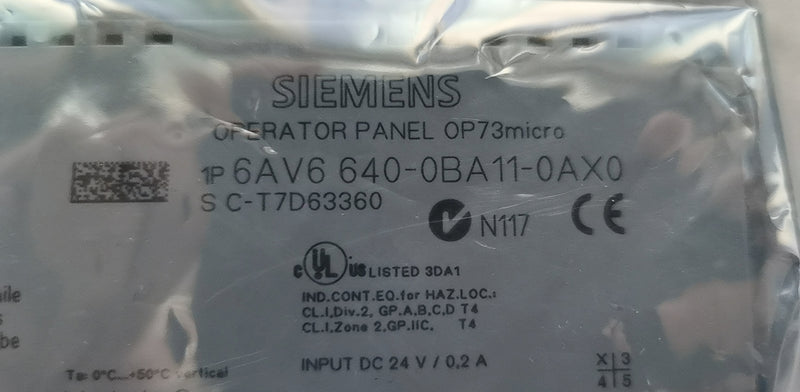 1Pcs Siemens 6AV6640-0BA11-0AX0 6AV6 640-0BA11-0AX0