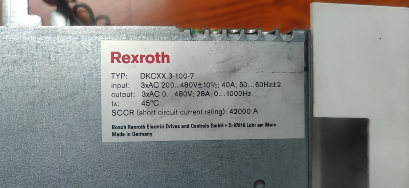 REXROTH DKCXX.3-100-7