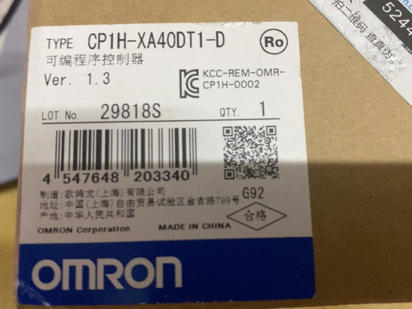 Omron CP1H-XA40DT1-D(new)