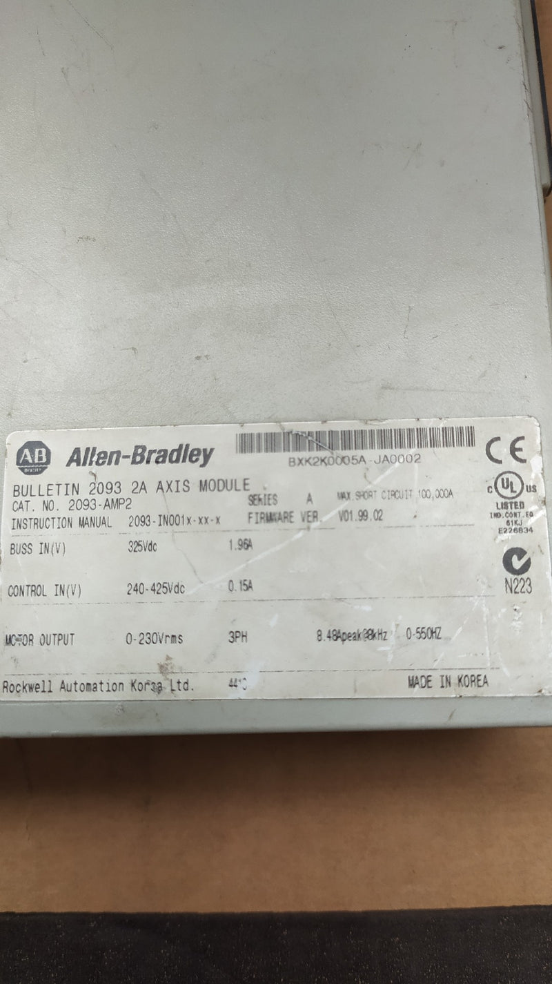 Allen-Bradley 2093-AMP2(used)