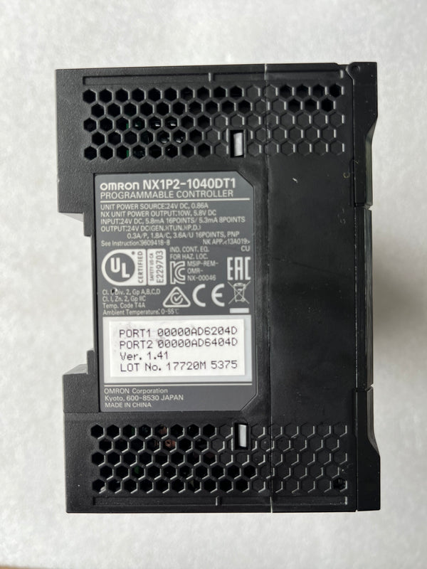 OMRON NX1P2-1040DT1（used）