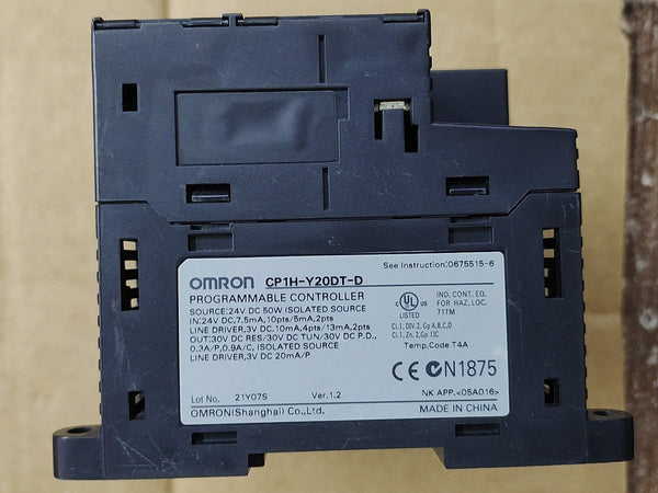 Omron CP1H-Y20DT-D(used)